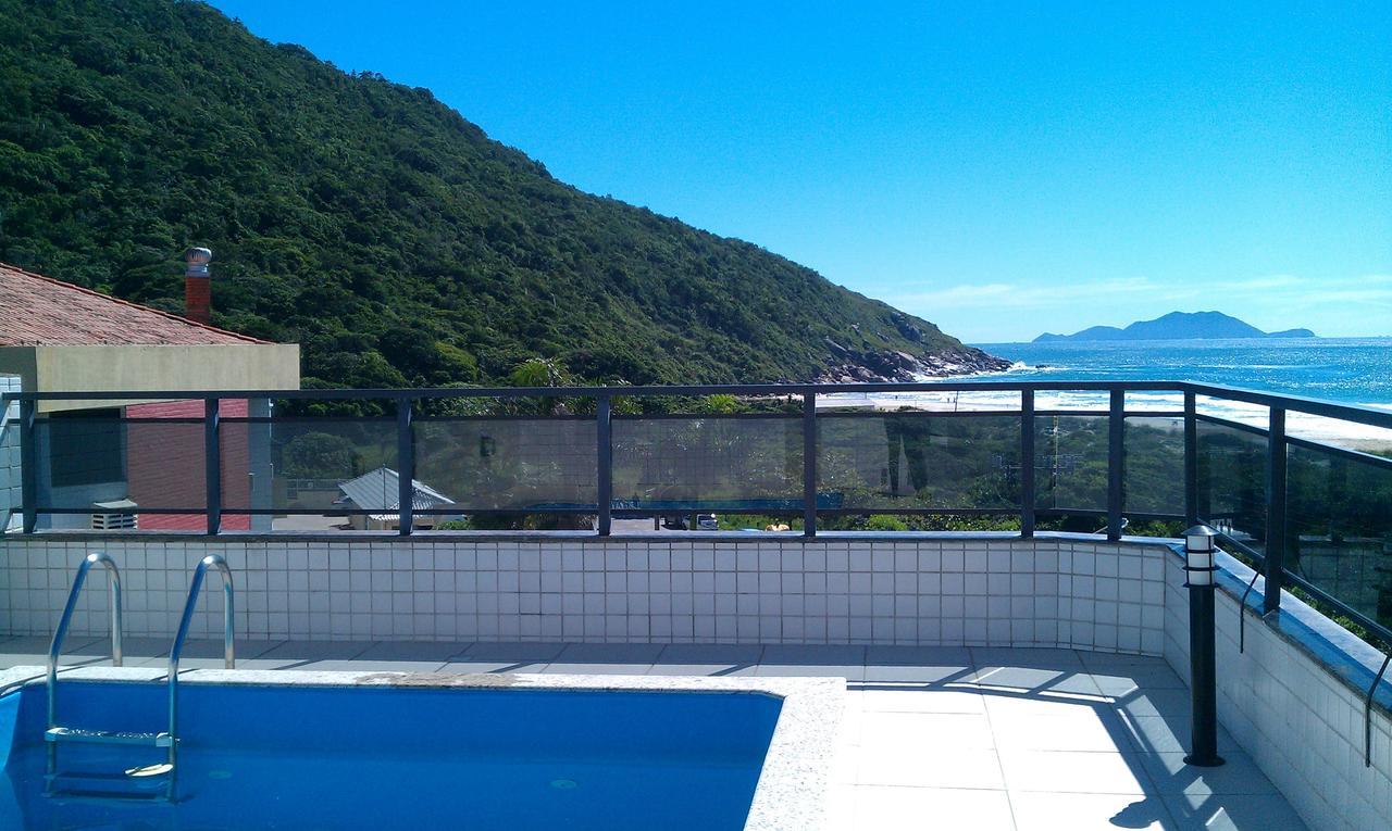 Linda Cobertura Frente Mar Com Piscina Privativa E Pe Na Areia! Leilighet Florianópolis Eksteriør bilde